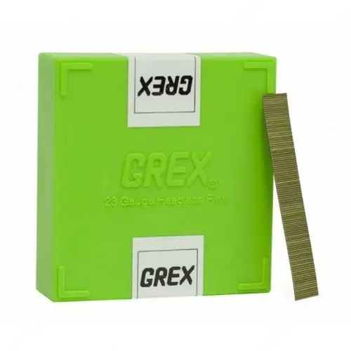 Grex 91462100 23-Gauge Galvanized Headless Pins - pack of 10000