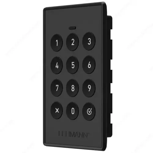 LEHMANN 41014900 Electronic lock with digital keypad 2.0 Black