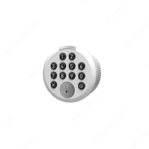 LEHMANN 4018003404630 Digital Keypad Lock - Giro White