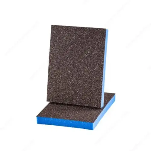 Uneeda EP34010D Ekasilk Plus 10 mm (13/32") Sanding Sponge 76.2 mm x 101.6 mm (3"x 4") Hook & Loop