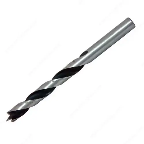 Brad Point Drill Bit with Round Shank