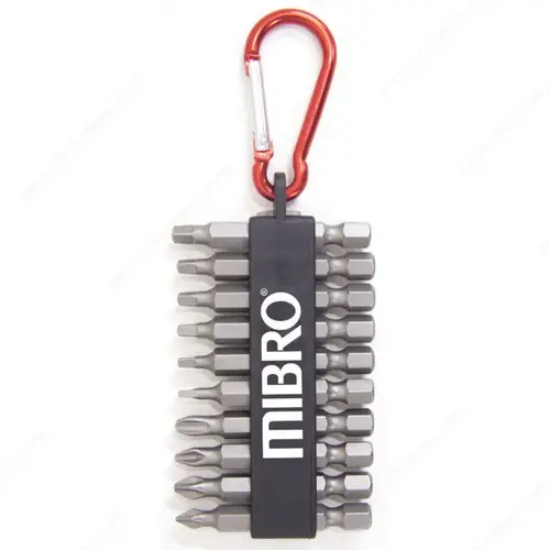 Carabiner Screwdriver Bit Set