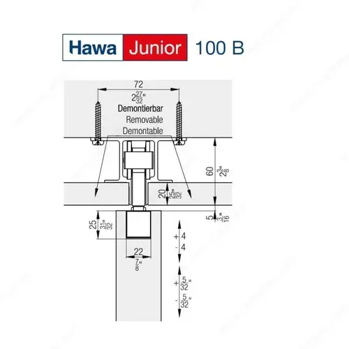 HAWA JUNIOR 80/100 Track Series