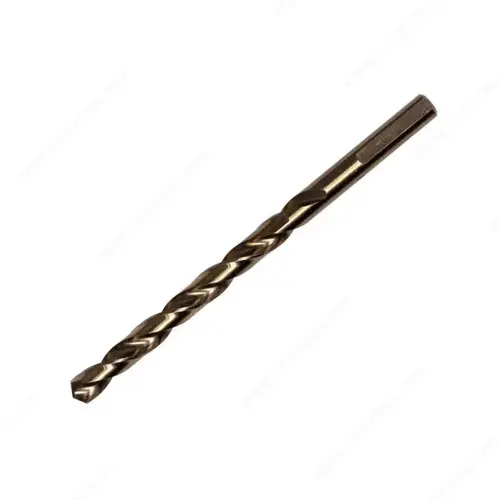 Cobalt Two-Flute Drill Bit with Straight Shank