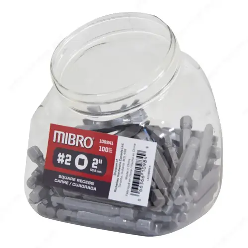 Screwdriver Bit Jar Set