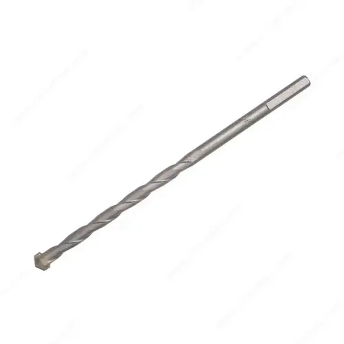 Long Rotary Masonry Drill Bit with Reduced Shank