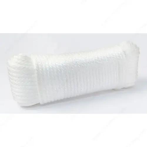 Smooth Braid Polypropylene White