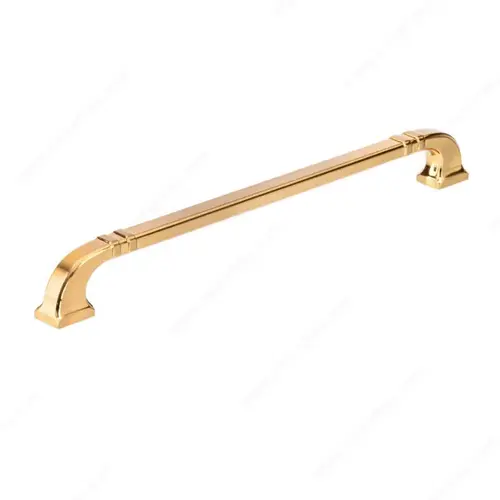 Transitional Metal Pull - 8650 Brushed Aurum Gold