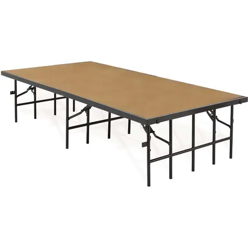 National Public Seating S4816HB National Public Seating 4 ft X 8 ft Stage, 16" Height, Hardboard Floor