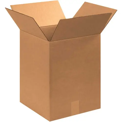 Box Partners Corrugated Boxes 12"x12"x16" Kraft Package Of 25