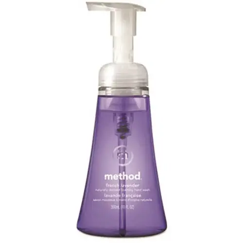 Method MTH00363CT Foaming Hand Wash, French Lavender, 10 Oz Pump Bottle