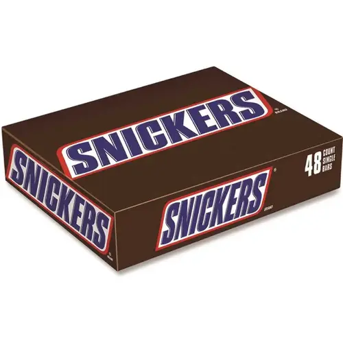 Snickers GRR20901318 Snickers Original Candy Bar, Full Size, 1.86 Oz Bar Package Of 48