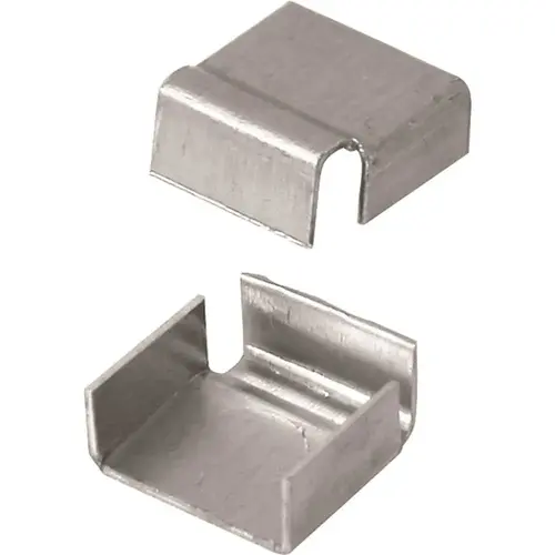 GENERIC MP7794-50 Generic Stamped Aluminum Mill Finish Spreader Bar Clips, Package Of 50