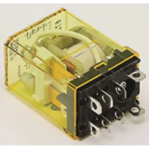 Idec RH2B-UAC24V Relays Electrical, Relay, Dpdt, 24vac, 10amp Relay With Blade Terminals