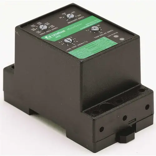 LITTLEFUSE 460 3-Phase Voltage Monitor Automatically Senses Line Voltage