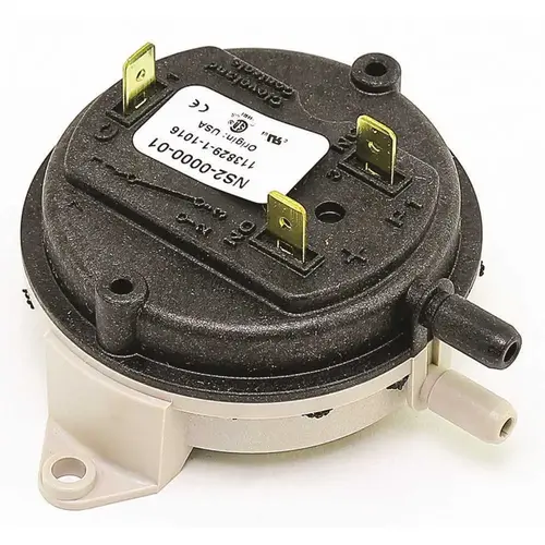 Cleveland Controls NS2-0000-01 Cleveland Controls Field Adjustable Switch, Bleed Hole, 0.1-10" Wc