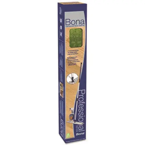 Bona BNAWM710013399 Hardwood Floor Care Kit, 18" Head, 72" Handle, Blue