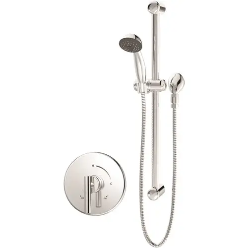 Symmons 3503-H321-V-CYL-B-1.5-TRM Symmons Dia  Polished Chrome 1.5 GPM Hand Shower Trim