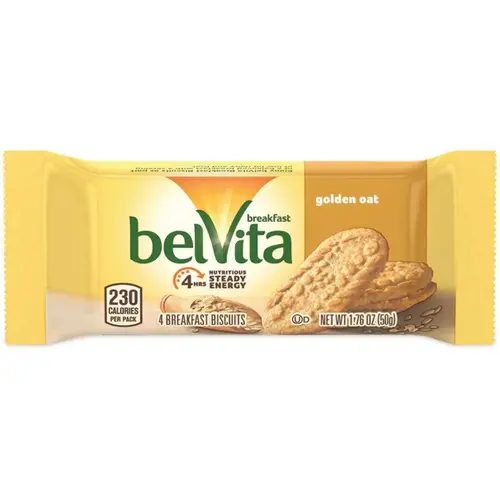 Nabisco GRR30700147 Belvita Breakfast Biscuits Golden Oat 1.76 Oz Pack 12