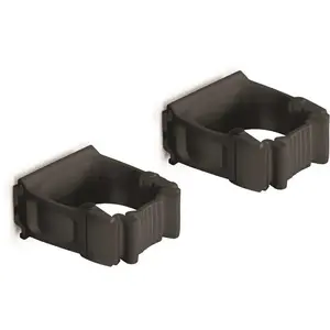 Toolflex TF2-1 Toolflex One Universal Holder Includes Wall Adapter Black Package Of 2