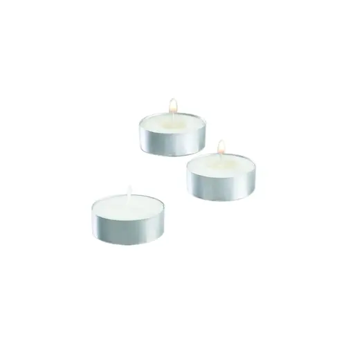 TEALIGHT WAX CANDLE 5HR WAX TEALIGHT CANDLES (10/50)