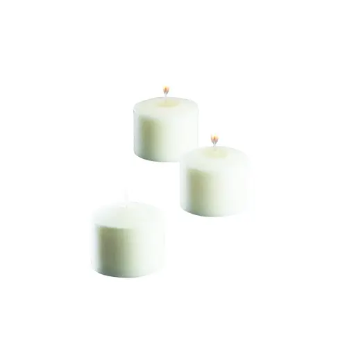 VOTIVE WAX CANDLE 10HR VOTIVE CANDLES - CREME