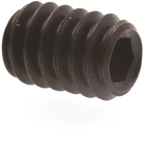 GENERIC 9183673 1/4"-20 X 3/8" Socket Set Screws, Hex/allen Drive, Black Oxide