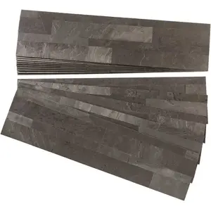 Aspect Stone A96-82 Aspect Stone Charcoal Slate Backsplash Kit