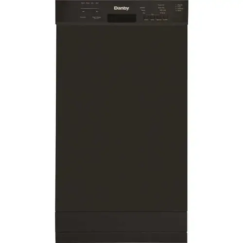 Danby Products DDW18D1EB Danby 18" Dishwasher Black