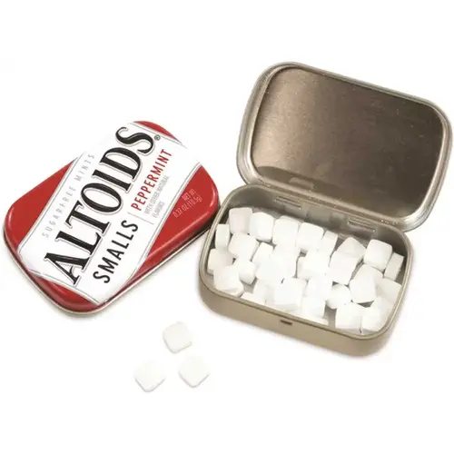 Altoids GRR20900486 Smalls Sugar Free Mints, Peppermint, 0.37 Oz, 9 Tins/pack