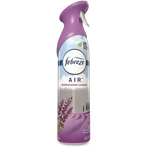 FEBREZE PGC96264 Febreze Febreze Air, Mediterranean Lavender, 8.8 Oz Aerosol, Carton Of 6