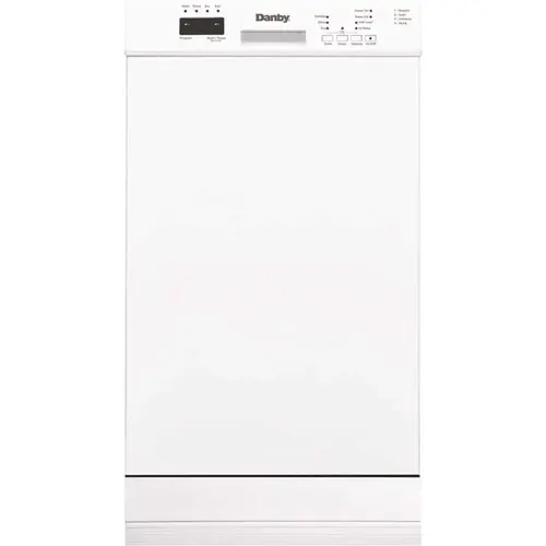 Danby Products DDW18D1EW Danby 18" Dishwasher White