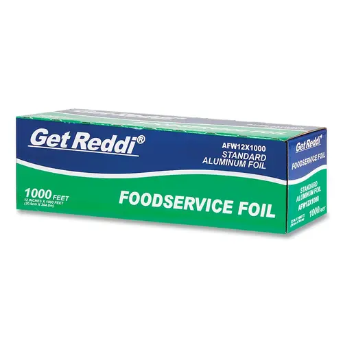 Get Reddi AFW12X1000 Standard Foodservice Aluminum Foil, 12 in W x 1000 ft L