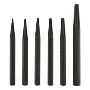 Mayhew 61340 6 Pc. Solid Punch Kits, Round, English, Pouch