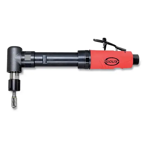 SIOUX TOOLS SAG03X12 Pneumatic Extended Right Angle Sander, 3 in Wheel Diameter, 12000 RPM