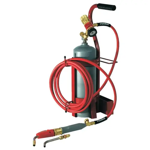 TURBOTORCH 0426-0011 Torch Kit Swirls, Oxygen; Acetylene, TDLX2003MC, MC Tank