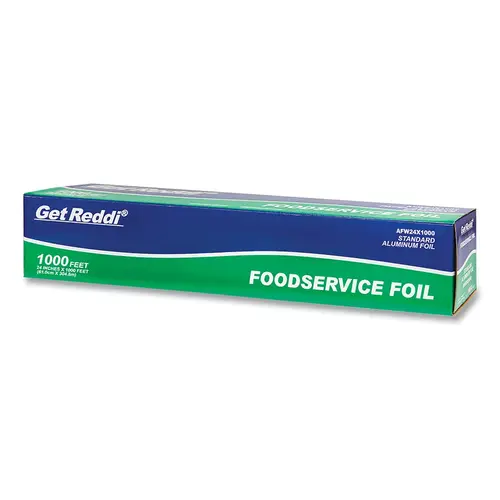 Get Reddi AFW24X1000 Standard Foodservice Aluminum Foil, 24 in W x 1000 ft L