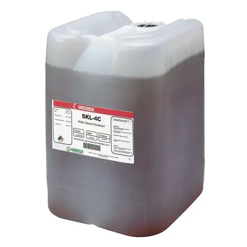 MAGNAFLUX 01-5125-40 SKL-4C Water-Based Visible/Fluorescent (Dual-Purpose) Penetrant, 5 gal, Pail Red
