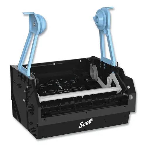 SCOTT 34361 Pro  Hard Roll Towel Dispenser Module, Electronic, Blue Core Hard Rolls 25637/25702/43959