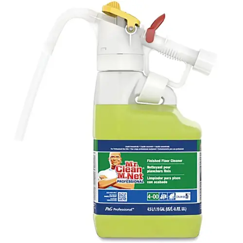 MR. CLEAN 72000 Dilute2Go Finished Floor Cleaner, 4.5 L, Jug, Lime Green