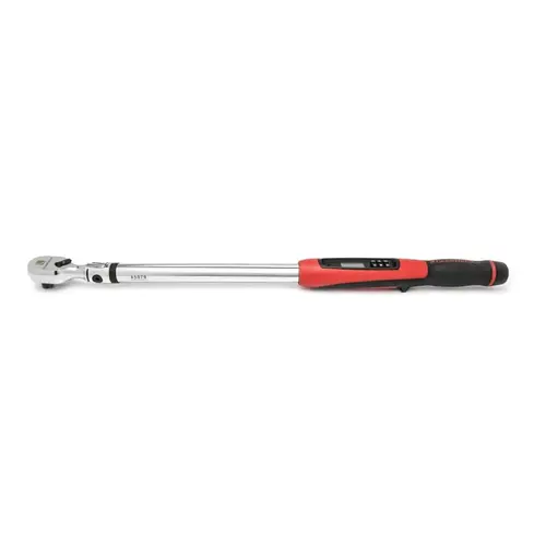 Flex Head Electronic Torque Wrenches with Angles, 1/2 in Drive