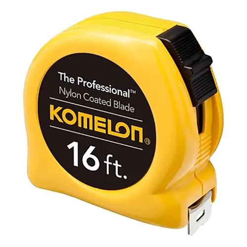 KOMELON USA 4916 Professional Series Power Tape, 3/4 in x 16 ft Yellow