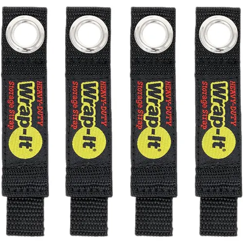 Wrap-It Storage 104-10BX 7 In. x 1 In. Heavy-Duty Straps (4-Pack)