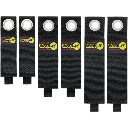 Wrap-It Storage 106-234BX 10 In./13 In. /17 In. Heavy-Duty Straps (6-Pack)