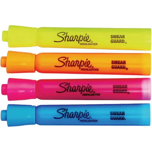 Accent Assorted Color Tank-Style Highlighters (4-Pack)