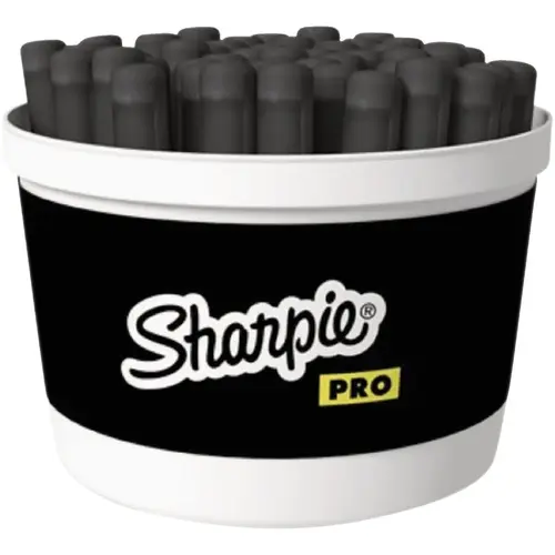 Sharpie 2180025 Pro Black Fine Tip Permanent Marker (52-Pack)