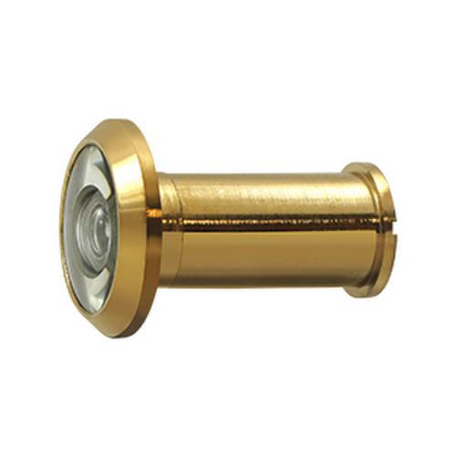 1-3/16" Diameter Traditional Door Viewer Lifetime Polished Brass
