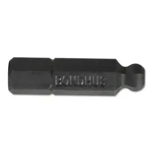 Bondhus 11056 Balldriver Insert Bits, 3 mm, 1/4 in Hex Drive - pack of 10