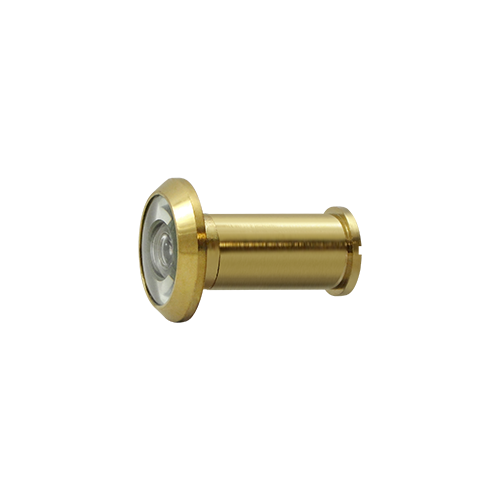 1-3/16" Diameter Traditional Door Viewer Polished Brass