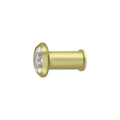 1-3/16" Diameter Traditional Door Viewer Polished Brass